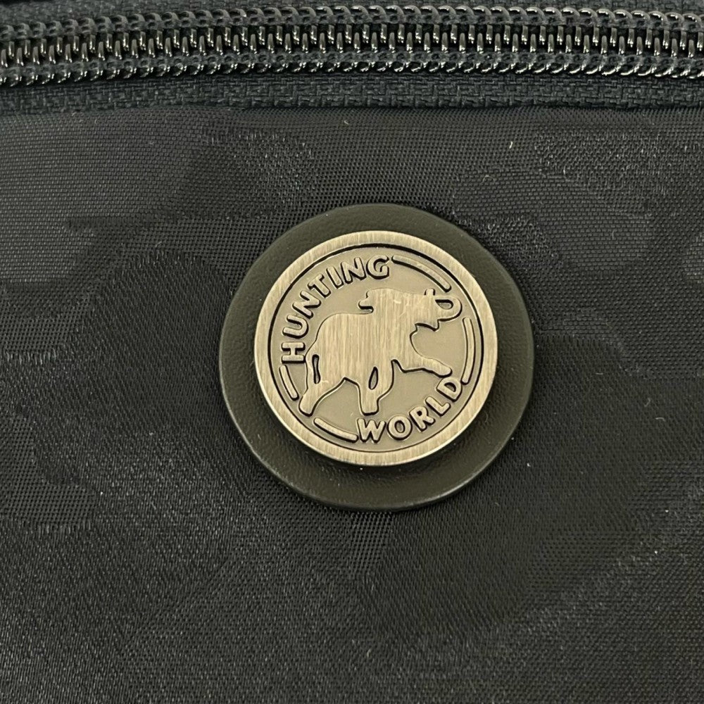 HUNTING WORLD ハンティングワールド ハンドバッグ 622404 ナイロン ネイビー 紺 その他金具 レディース【中古品】