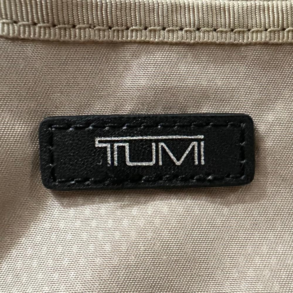 TUMI トゥミ 2WAY ショルダーバッグ トートバッグ ビジネスバッグ ナイロン ブラック 黒 シルバー金具 レディース【中古品】