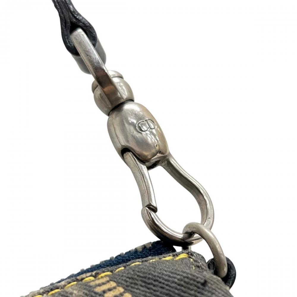 Christian Dior クリスチャンディオール ハンドバッグ ミス・ディオレラ サドルバッグ キャンバス レザー マルチカラー シルバー金具 レディース【中古品】