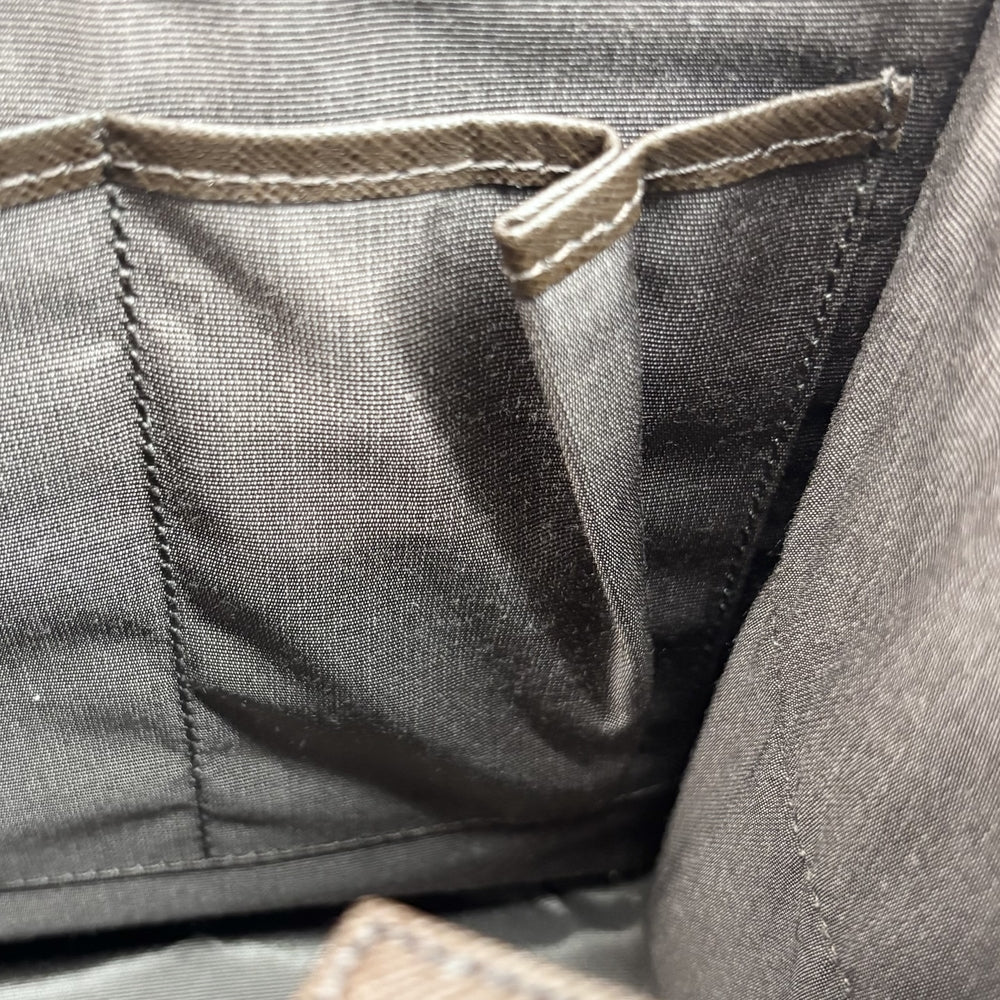 BURBERRY バーバリー ハンドバッグ ノバチェック トートバッグ レザー キャンバス ベージュ ブラウン 茶 シルバー金具 レディース【中古品】