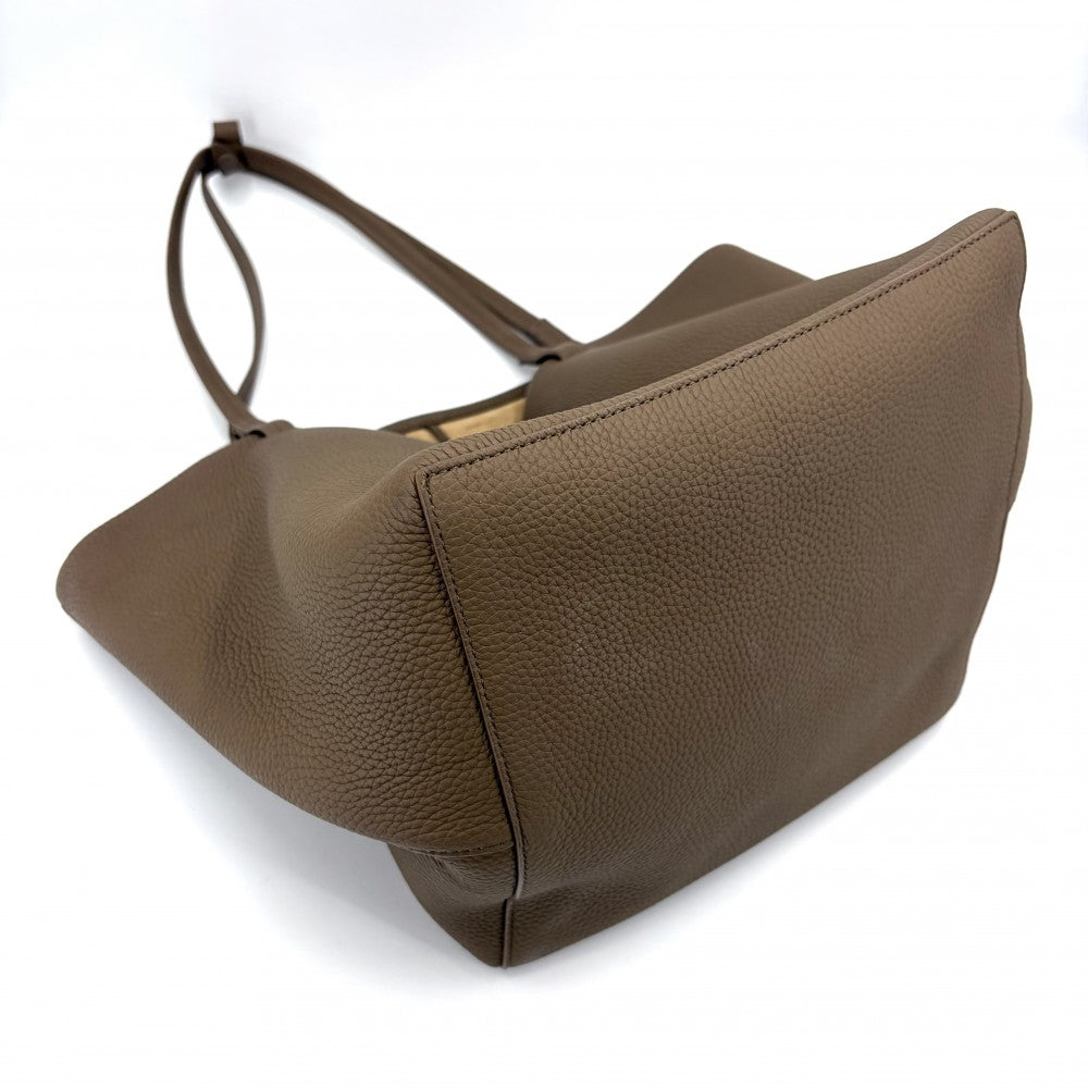 ハンドバッグ THE ROW ザロウ パークトートスリー Park Tote Three レザー ブラウン 茶 レディース【中古品】