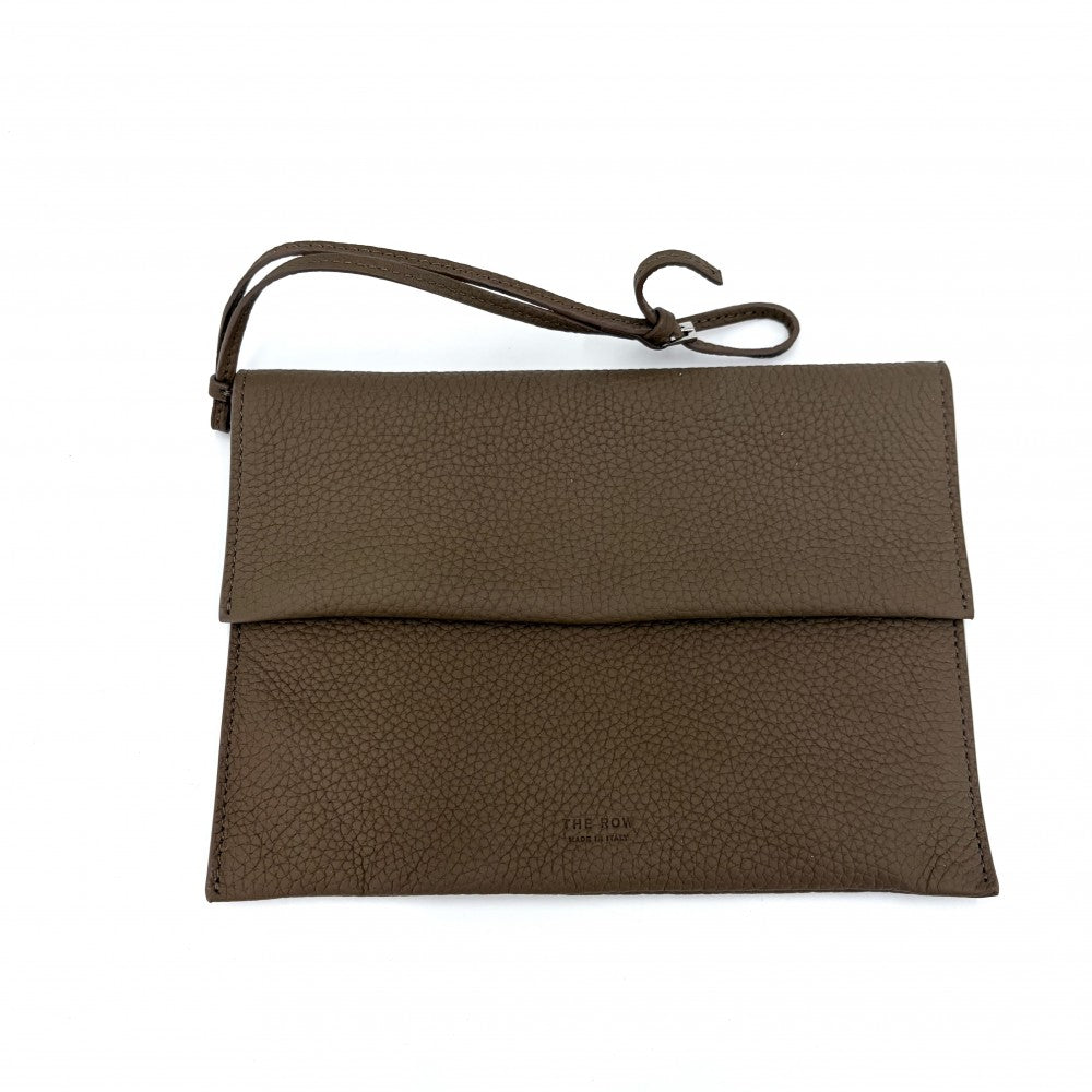 ハンドバッグ THE ROW ザロウ パークトートスリー Park Tote Three レザー ブラウン 茶 レディース【中古品】