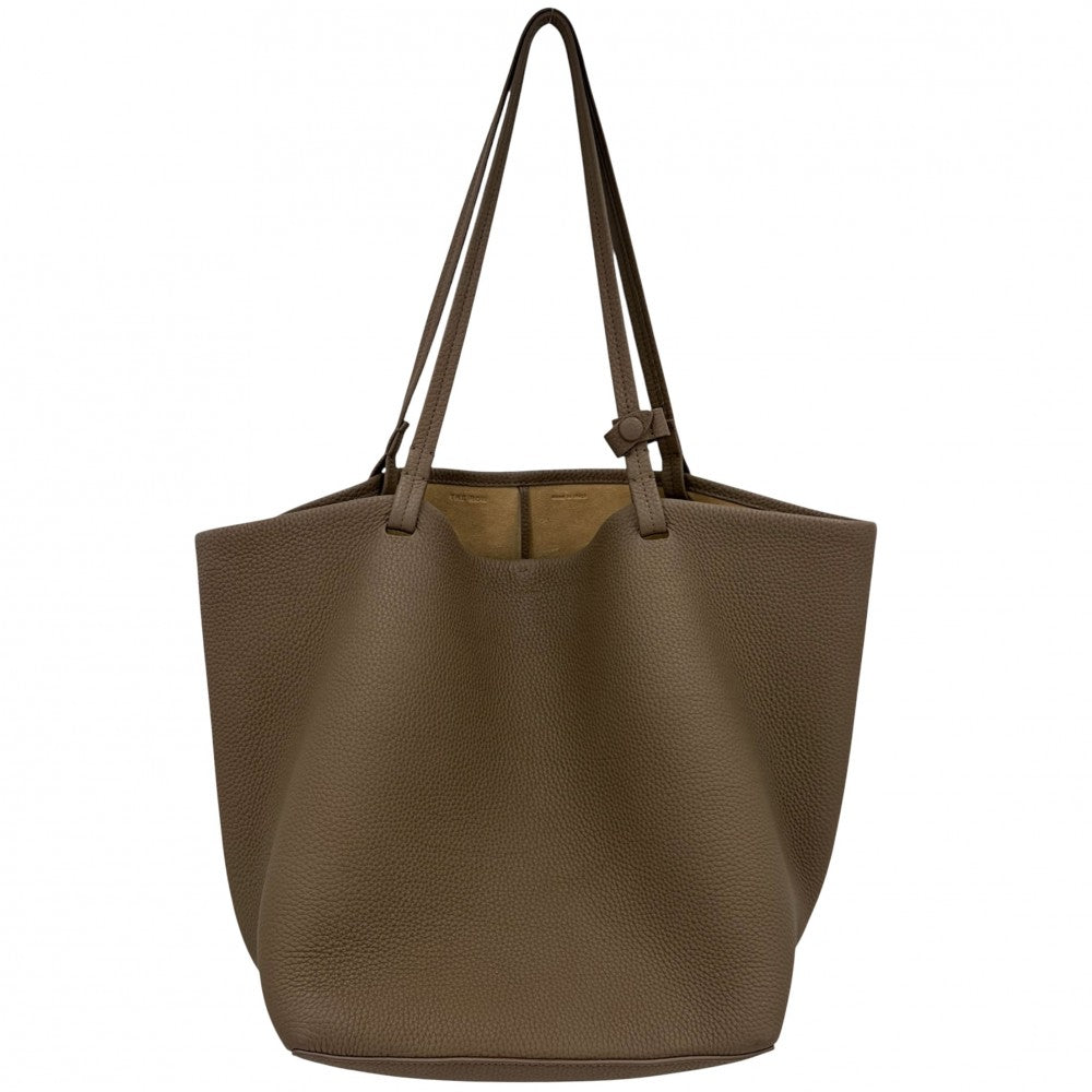 ハンドバッグ THE ROW ザロウ パークトートスリー Park Tote Three レザー ブラウン 茶 レディース【中古品】