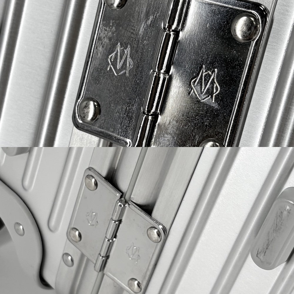 RIMOWA リモワ キャリーバッグ オリジナル チェックインL キャリーケース スーツケース 86L 4輪 TSAロック 92573004 アルミニウム シルバー シルバー金具 ユニセックス【中古品】