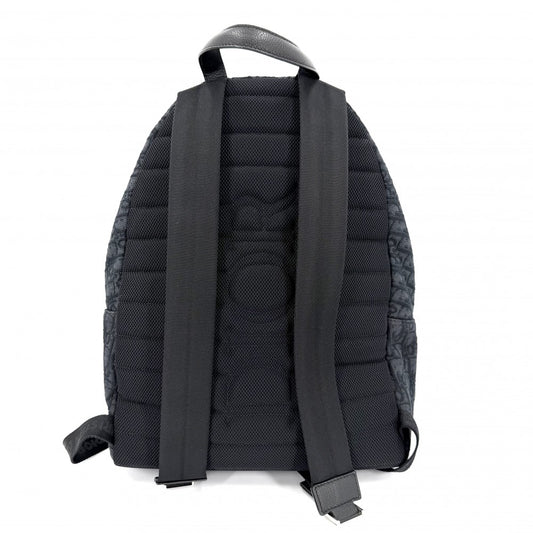 DIOR HOMME ディオール・オム リュック オブリーク Rider バックパック トラベル かばん 鞄 1VOBA088YKY ディオールオブリークジャカード ネイビー 紺 ブラック 黒 シルバー金具 ユニセックス【中古品】