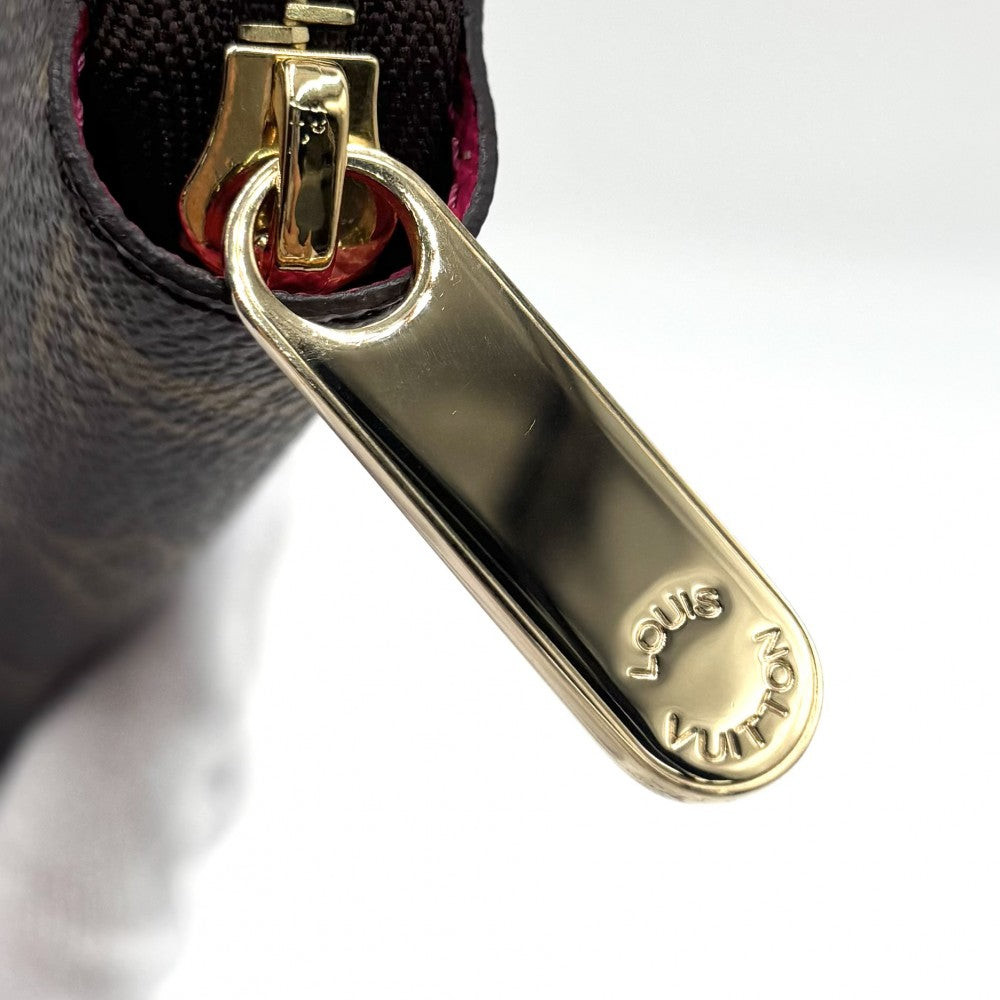 【開店SALE】 LOUIS VUITTON ルイヴィトン 長財布 モノグラム ジッピーウォレット 2018ホリデイコレクション スキーベアー M63379 ブラウン 茶 ゴールド金具 レディース【中古品】