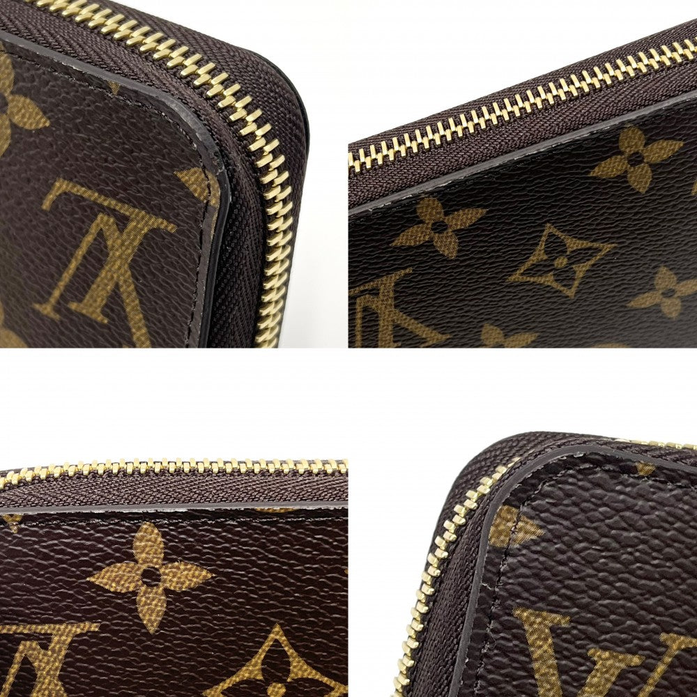 【開店SALE】 LOUIS VUITTON ルイヴィトン 長財布 ヴィヴィエンヌ ジッピーウォレット ロングウォレット ホリデーLV M69753 モノグラムキャンバス ブラウン 茶 ゴールド金具 レディース【中古品】