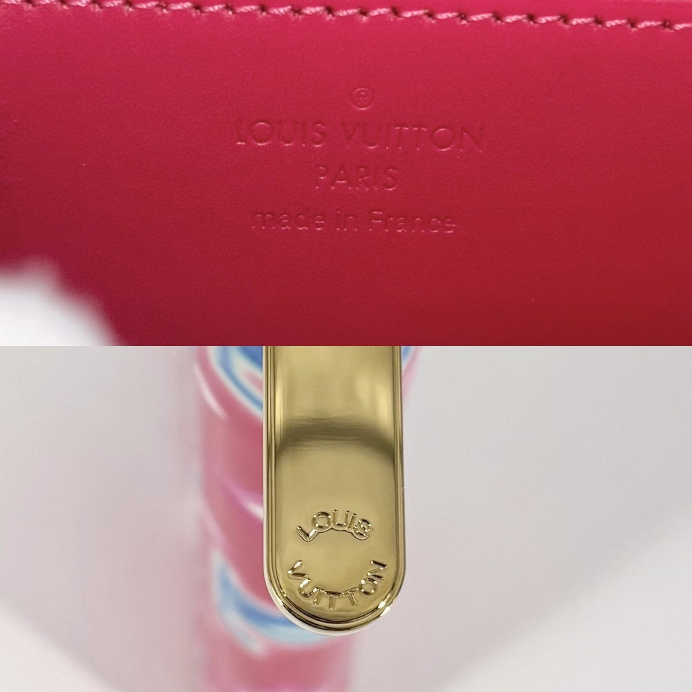 【開店SALE】 LOUIS VUITTON ルイヴィトン 長財布 ジッピーウォレット ロングウォレット 2022年バレンタイン ピンク M81154 モノグラムヴェルニ フューシャネオン ゴールド金具 レディース【中古品】