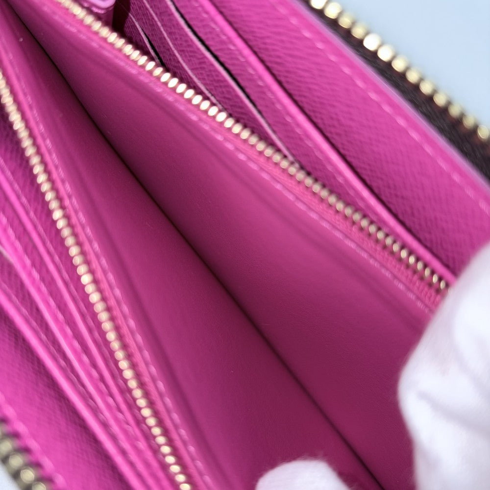 LOUIS VUITTON ルイヴィトン 長財布 モノグラム LVｘTMジッピーウォレット ロングウォレット 村上隆 日本限定 M14162 ブラウン 茶 マルチカラー ゴールド金具 レディース【中古品】