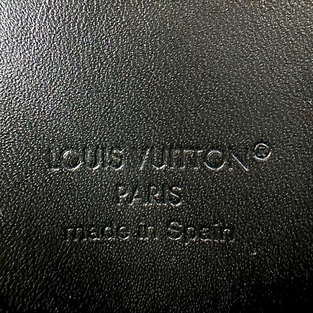 LOUIS VUITTON ルイヴィトン 長財布 ジッピー・ウォレット ホリゾンタル M28048 レザー モノグラム･ミッドナイト キャンバス ブラック 黒 ブラック金具 メンズ 約420g【中古品】