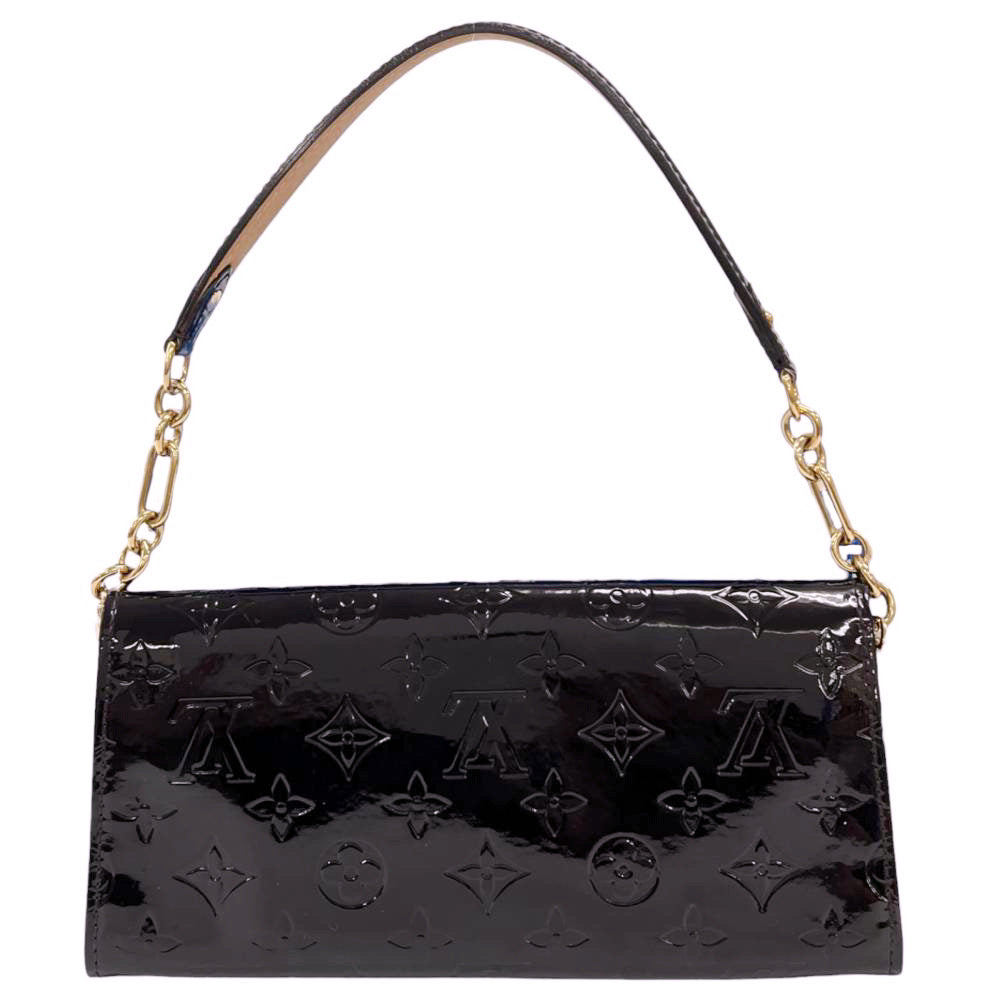 LOUIS VUITTON ルイヴィトン 長財布 ヴェルニ サンセット・ブルーバード モノグラム M93542 パテントレザー ブラウン 茶 レディース 約240g【中古品】