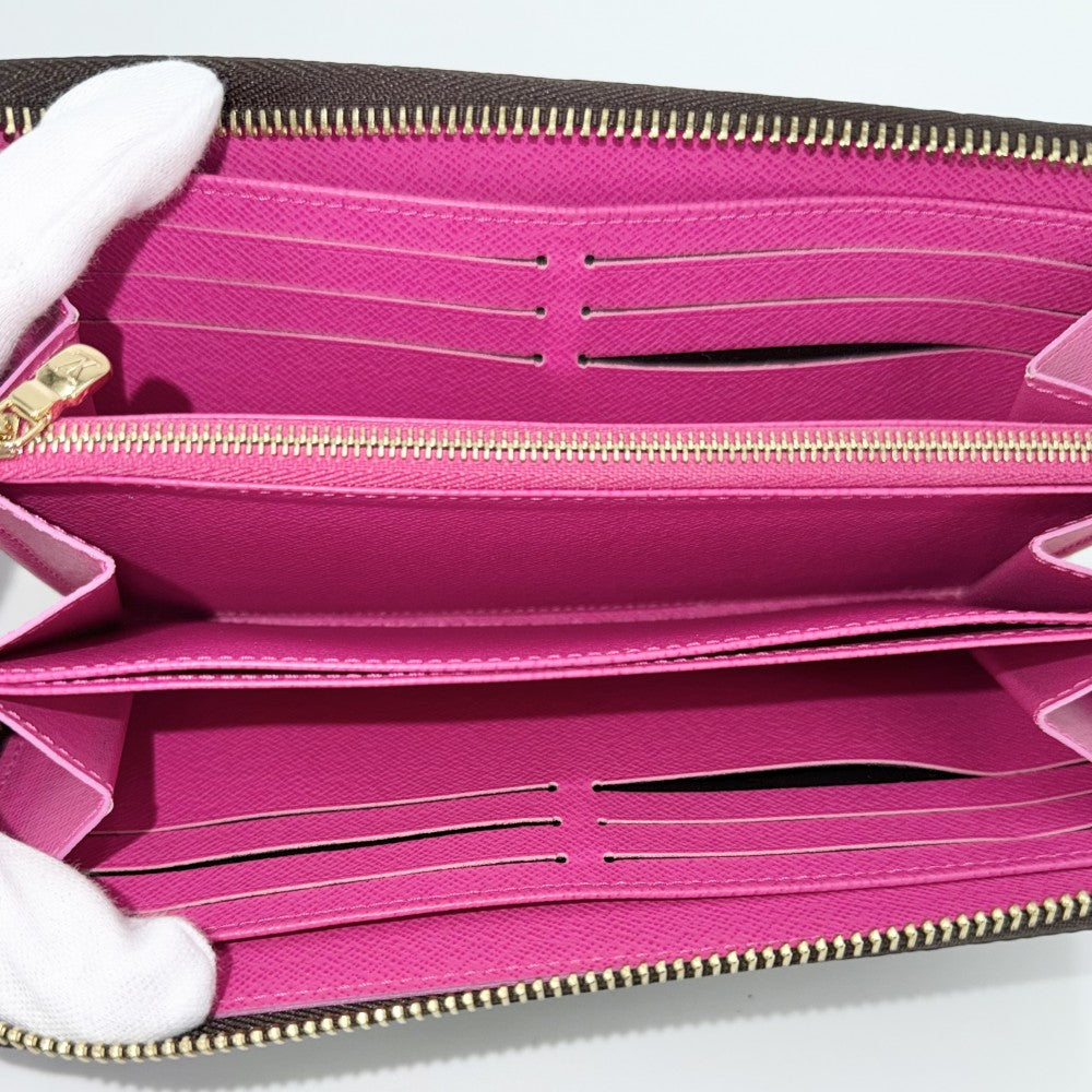 LOUIS VUITTON ルイヴィトン 長財布 モノグラム LVｘTMジッピーウォレット ロングウォレット 村上隆 日本限定 M14162 ブラウン 茶 マルチカラー ゴールド金具 レディース【中古品】