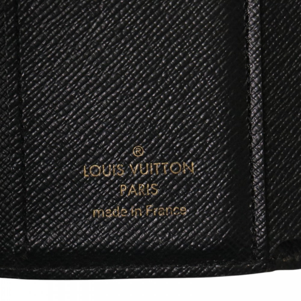 LOUIS VUITTON ルイヴィトン 二つ折り財布 モノグラムジャイアントリバース ポルトフォイユゾエ ミニウォレット M80725 ブラウン 茶 ゴールド金具 レディース【中古品】