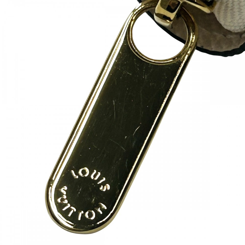 LOUIS VUITTON ルイヴィトン コインケース ワイルドアットハート ジッピーコインパース 小銭入れ ミニ財布 小物 モノグラム M80677 アイボリー ゴールド金具 レディース【中古品】