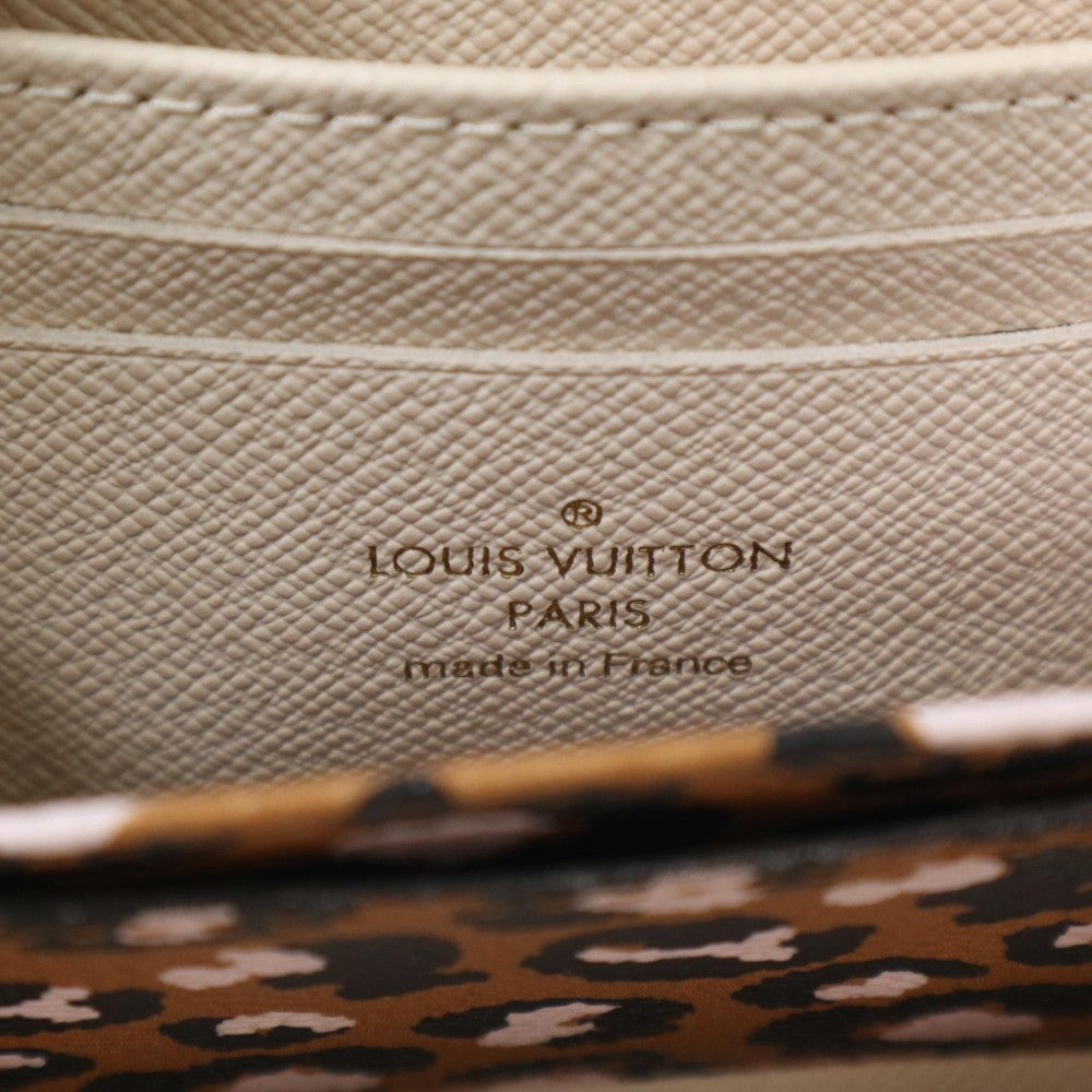 LOUIS VUITTON ルイヴィトン コインケース ワイルドアットハート ジッピーコインパース 小銭入れ ミニ財布 小物 モノグラム M80677 アイボリー ゴールド金具 レディース【中古品】