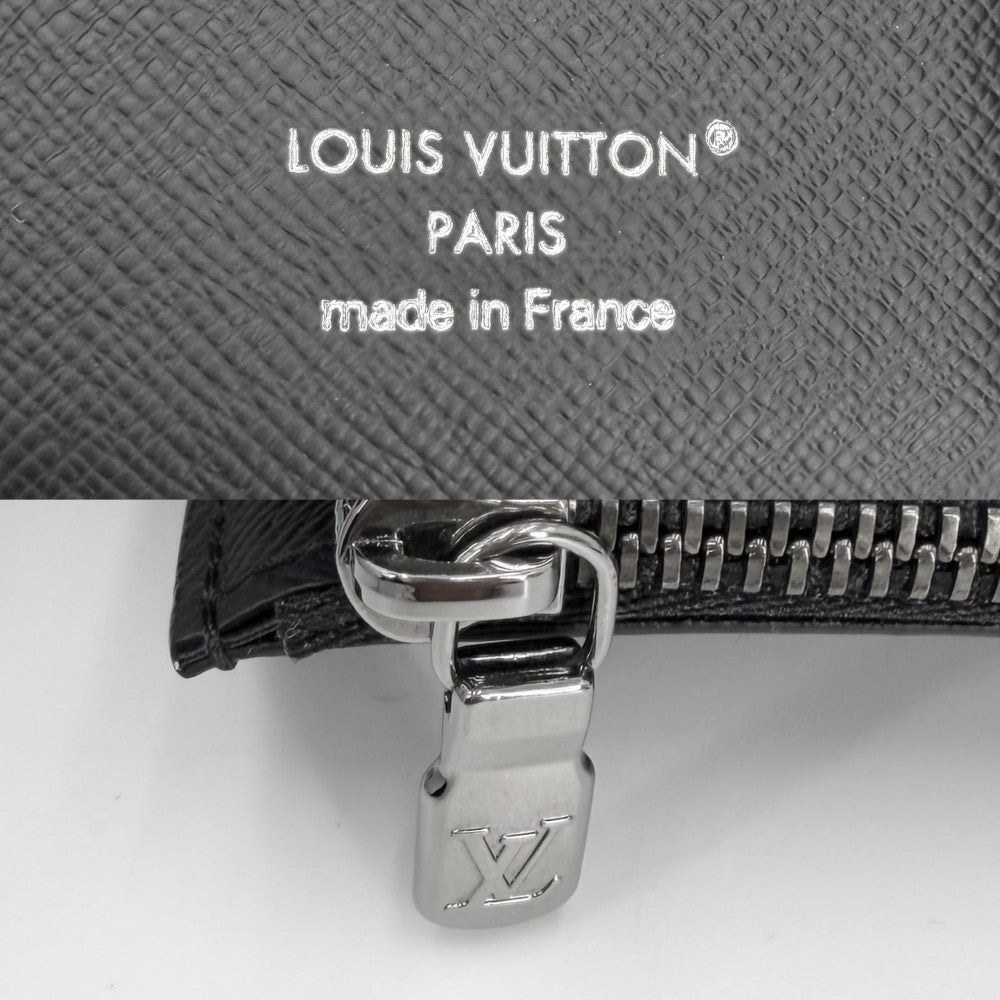LOUIS VUITTON ルイヴィトン 三つ折り財布 モノグラムエクリプス ヴィクター･ウォレット ミニウォレット ミニ財布 コンパクトウォレット M12598 ブラック 黒 シルバー金具 メンズ【中古品】