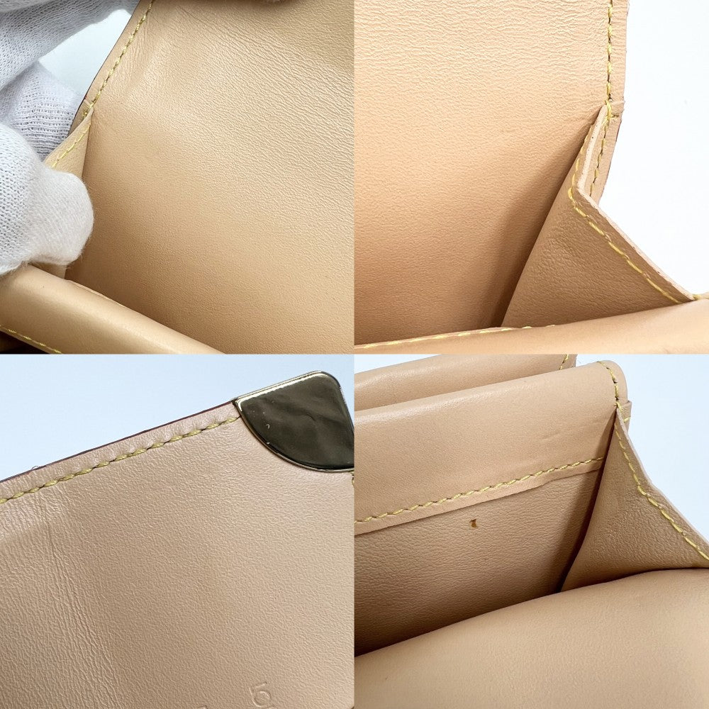 LOUIS VUITTON ルイヴィトン コインケース ポルトモネ・プラ 小銭入れ ミニウォレット M92657 モノグラムマルチカラー ホワイト 白 ゴールド金具 レディース【中古品】