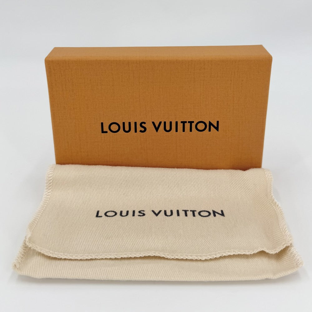 LOUIS VUITTON ルイヴィトン キーケース モノグラムアンプラント ポシェットクレ コインケース キーリング 小銭入れ 小物 M80885 ブラック 黒 ゴールド金具 レディース【中古品】