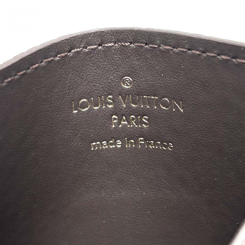 【開店SALE】 LOUIS VUITTON ルイヴィトン カードケース ポルト カルト・カプシーヌ 定期入れ 小物 ベージュ パスケース M11458 トリヨンレザー ガレ ゴールド金具 レディース【中古品】