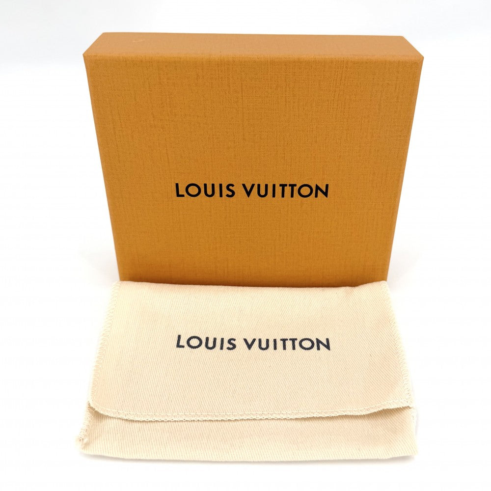LOUIS VUITTON ルイヴィトン カードケース モノグラムトーン オーガナイザードゥポッシュ 名刺入れ 定期入れ 小物 M82797 カーキ オレンジ メンズ【中古品】