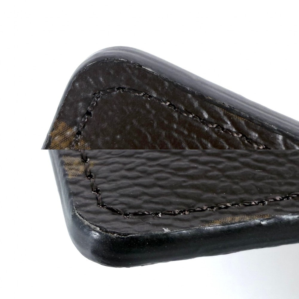 LOUIS VUITTON ルイヴィトン カードケース モノグラム ポルトカルト・サーンプル パスケース 小物 M60703 ブラウン 茶 フューシャ レディース【中古品】
