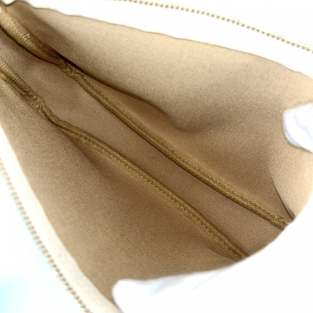 【開店SALE】 LOUIS VUITTON ルイヴィトン ハンドバッグ ポシェットアクセソワール アクセサリーポーチ Pochette Accessoires N41207 ダミエアズールキャンバス ホワイト 白 ゴールド金具 レディース【中古品】