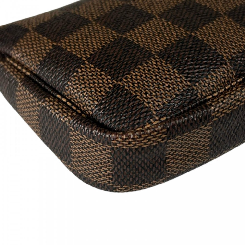 LOUIS VUITTON ルイヴィトン ポーチ ｱｸｾｿﾜｰﾙ N58009 ダミエキャンバス ブラウン 茶 ゴールド金具 レディース【中古品】