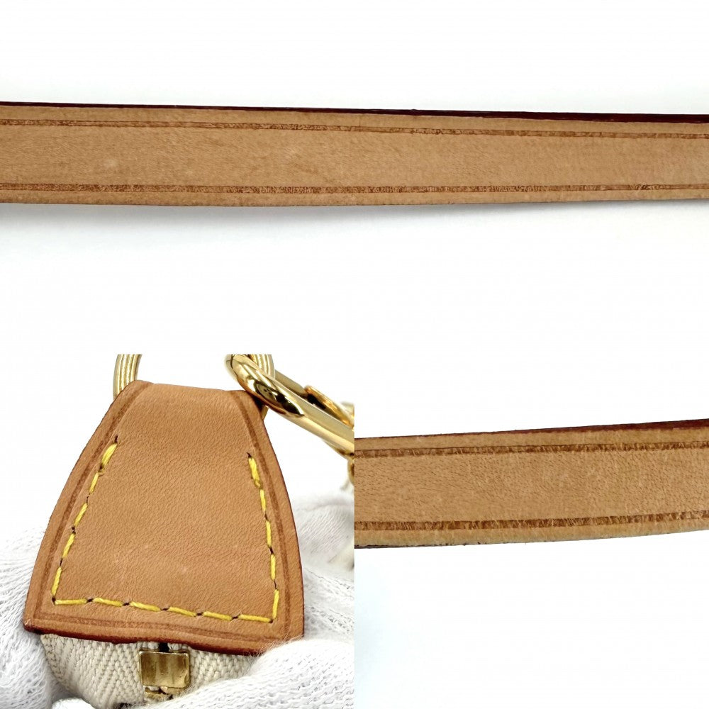 LOUIS VUITTON ルイヴィトン ハンドバッグ ポシェットアクセソワール アクセサリーポーチ Pochette Accessoires N41207 ダミエアズールキャンバス ホワイト 白 ゴールド金具 レディース【中古品】