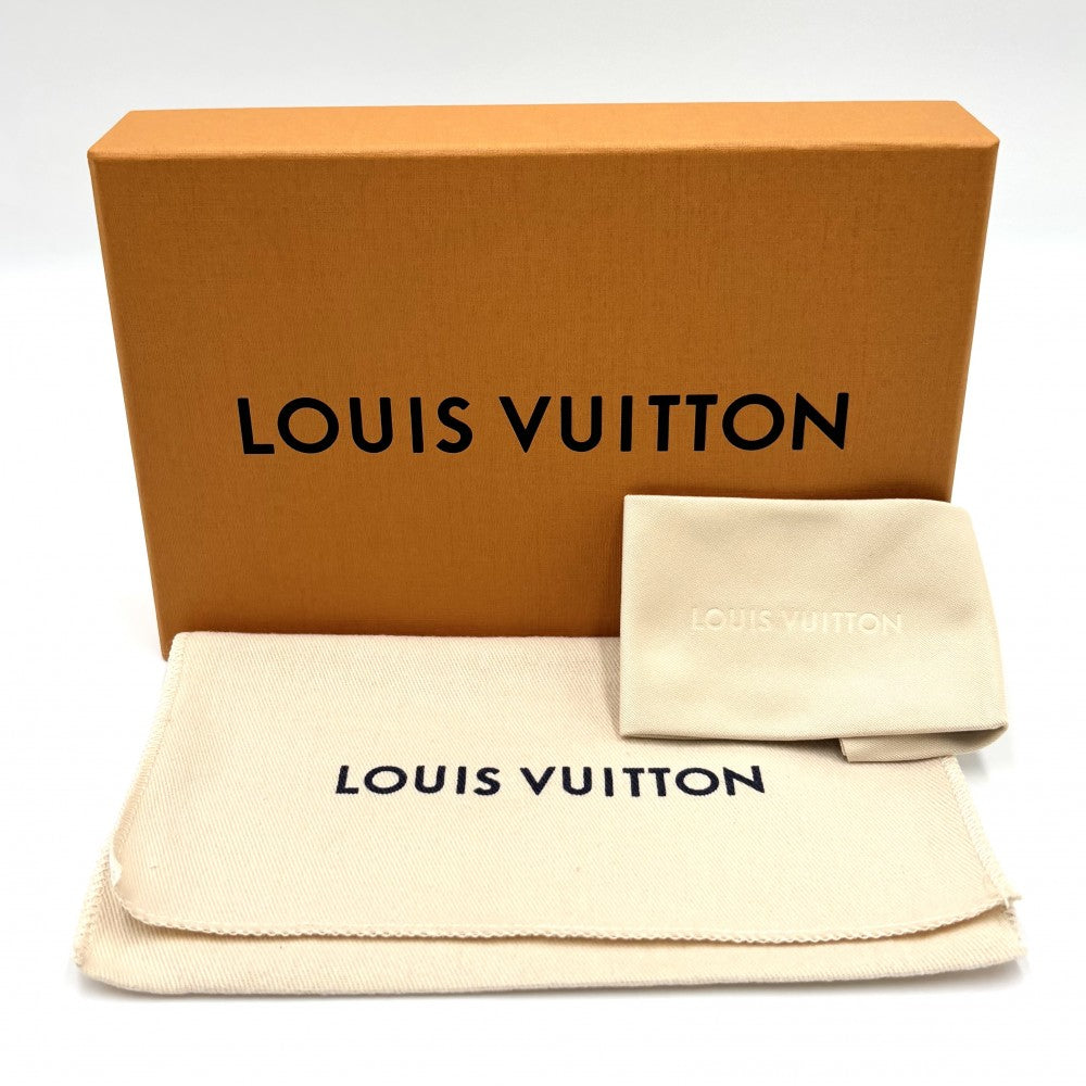 LOUIS VUITTON ルイヴィトン iPhoneケース モノグラム リ トランク IPHONE 14 PRO スマホショルダー フォンケース スマホケース M81997 ブラック 黒 ゴールド金具 レディース【中古品】