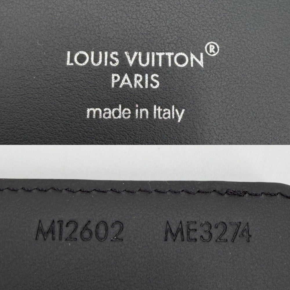 LOUIS VUITTON ルイヴィトン カードケース モノグラムエクリプス ポルト カルト･マグネット 名刺入れ 定期入れ 小物 M12602 ブラック 黒 メンズ【中古品】