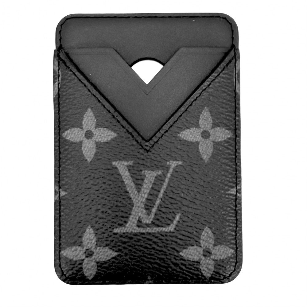 LOUIS VUITTON ルイヴィトン カードケース モノグラムエクリプス ポルト カルト･マグネット 名刺入れ 定期入れ 小物 M12602 ブラック 黒 メンズ【中古品】