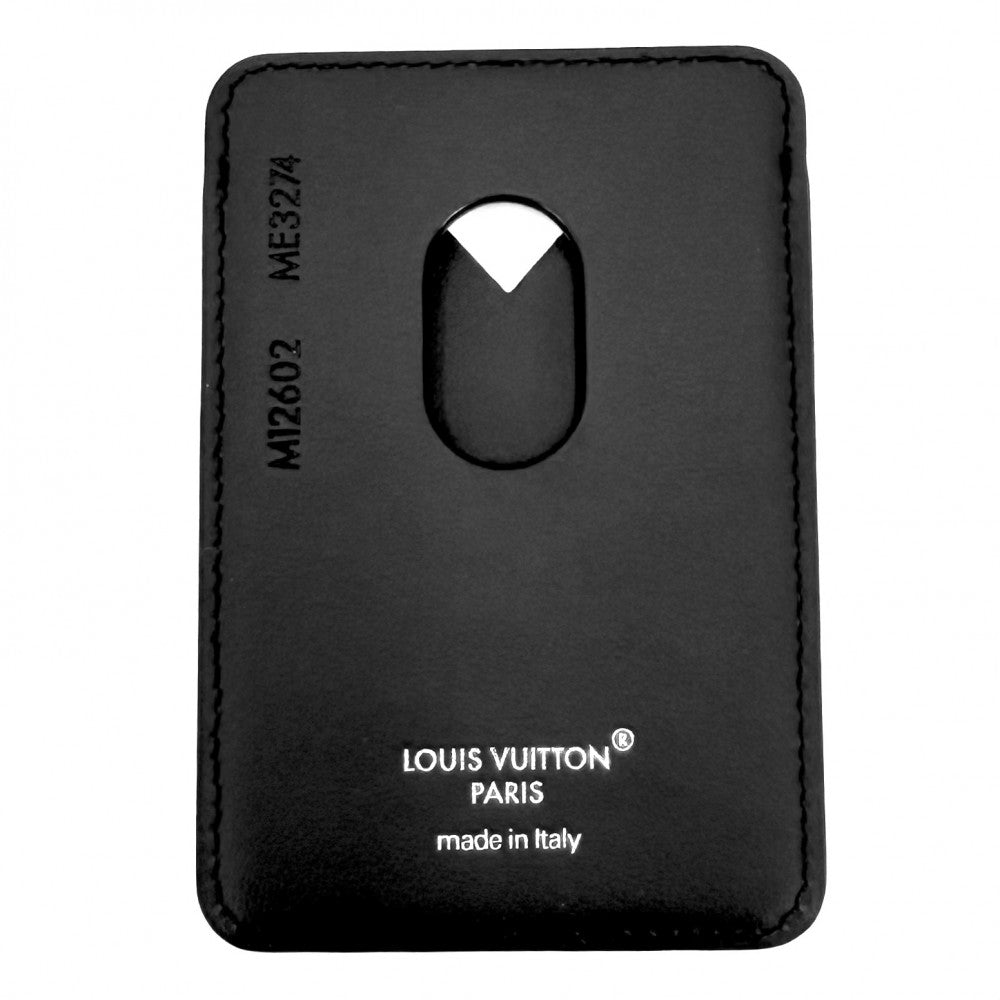 LOUIS VUITTON ルイヴィトン カードケース モノグラムエクリプス ポルト カルト･マグネット 名刺入れ 定期入れ 小物 M12602 ブラック 黒 メンズ【中古品】