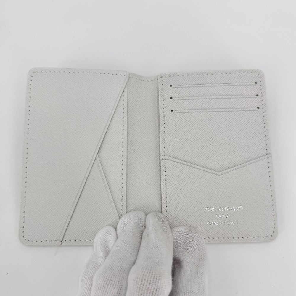 LOUIS VUITTON ルイヴィトン カードケース オーガナイザードゥ・ポッシュ 名刺入れ 定期入れ 小物 ホワイト 白 M14882 モノグラムキャンバス ブロン レディース【中古品】