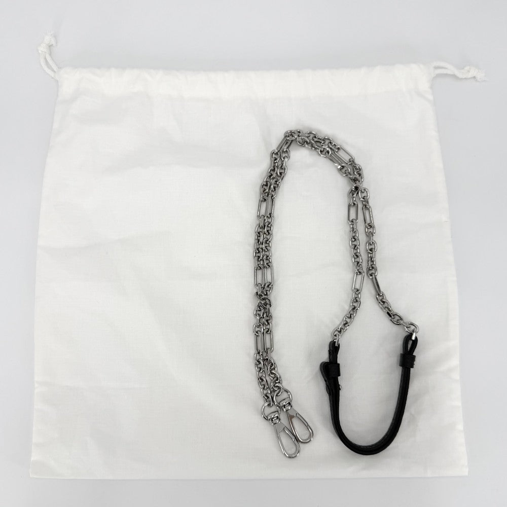 【開店SALE】 MARTIN MARGIELA マルタンマルジェラ 2WAY ショルダーバッグ ハンドバッグ 5AC バケットバッグ S61WG0035 ブラック 黒 シルバー金具 レディース【中古品】