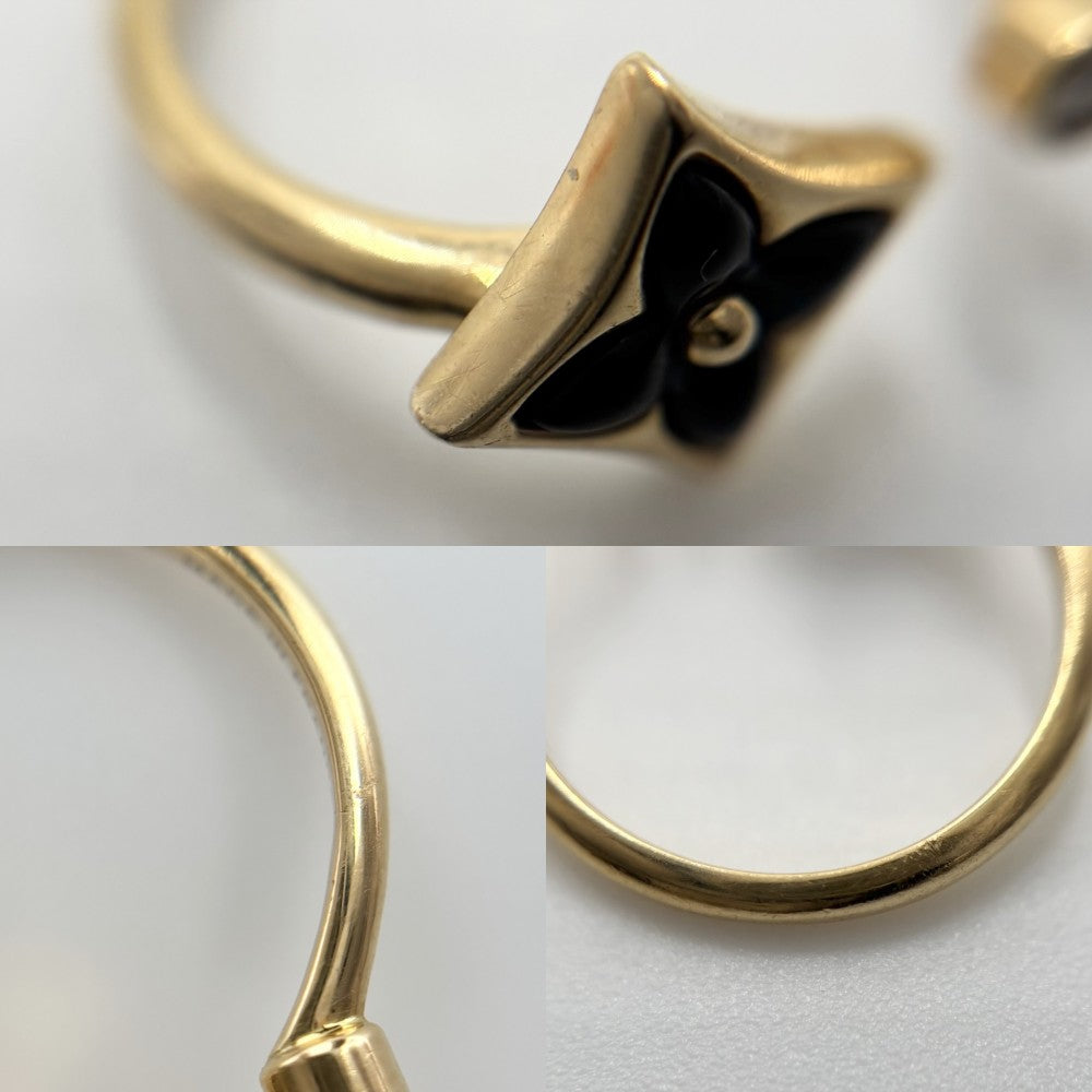 【開店SALE】 LOUIS VUITTON ルイヴィトン 指輪 モノグラム バーグ アクセサリー フォークリング 小物 ジュエリー K18ゴールド 約12号 ゴールド レディース 約3.3g【中古品】