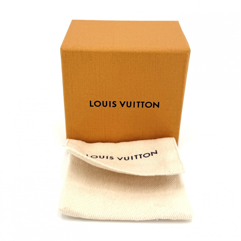 LOUIS VUITTON ルイヴィトン 指輪 リング・LVドリフト アクセサリー リング Sサイズ シルバー925 約17.5号 M0412S シルバー メンズ 約11.4g【中古品】