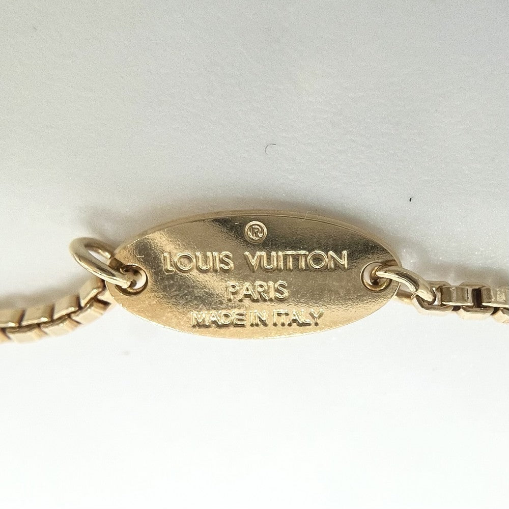 LOUIS VUITTON ルイヴィトン ブレスレット スピーディ パール アクセサリー アクセサリー フェイクパール M68063 ゴールド レディース 約5.4g【中古品】