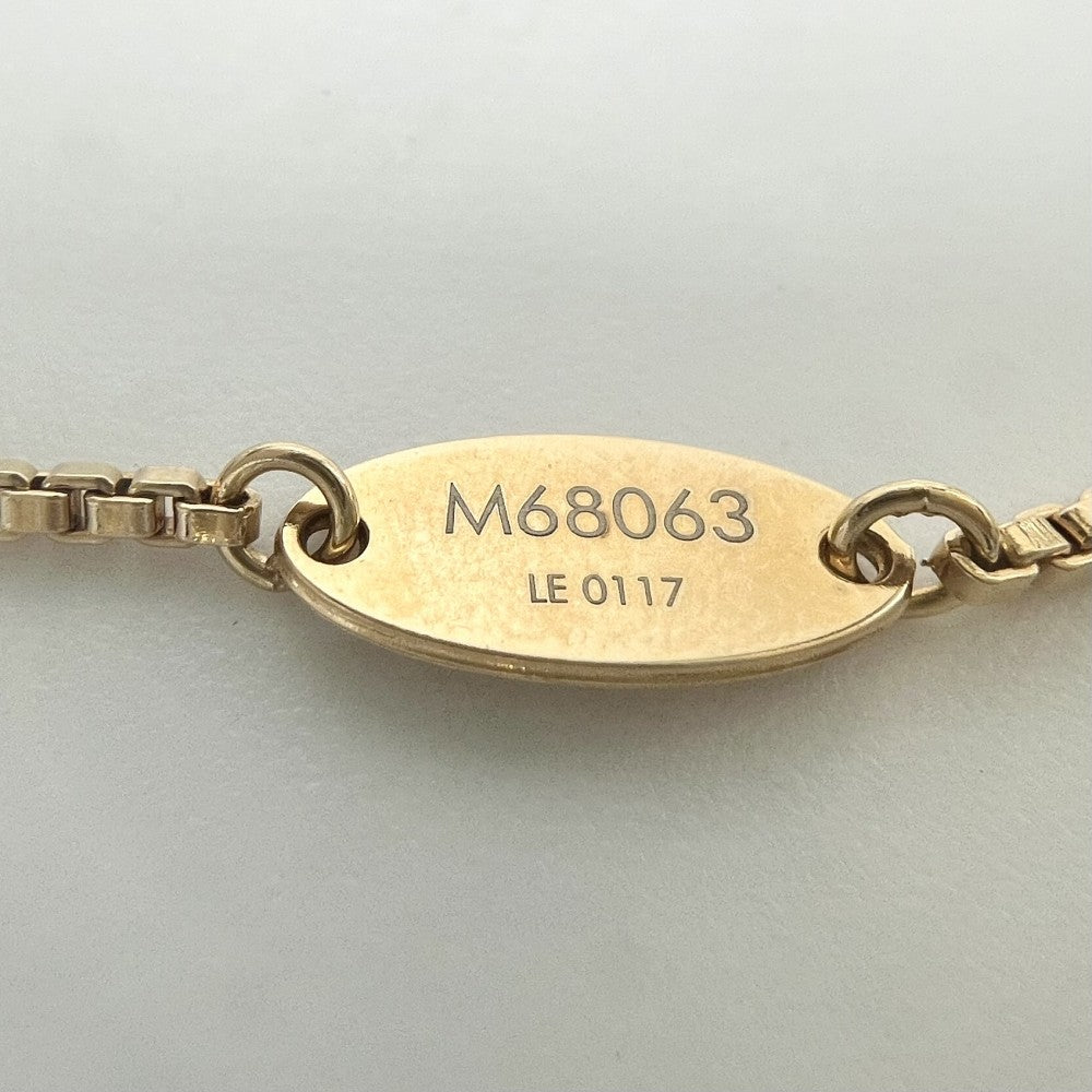 LOUIS VUITTON ルイヴィトン ブレスレット スピーディ パール アクセサリー アクセサリー フェイクパール M68063 ゴールド レディース 約5.4g【中古品】