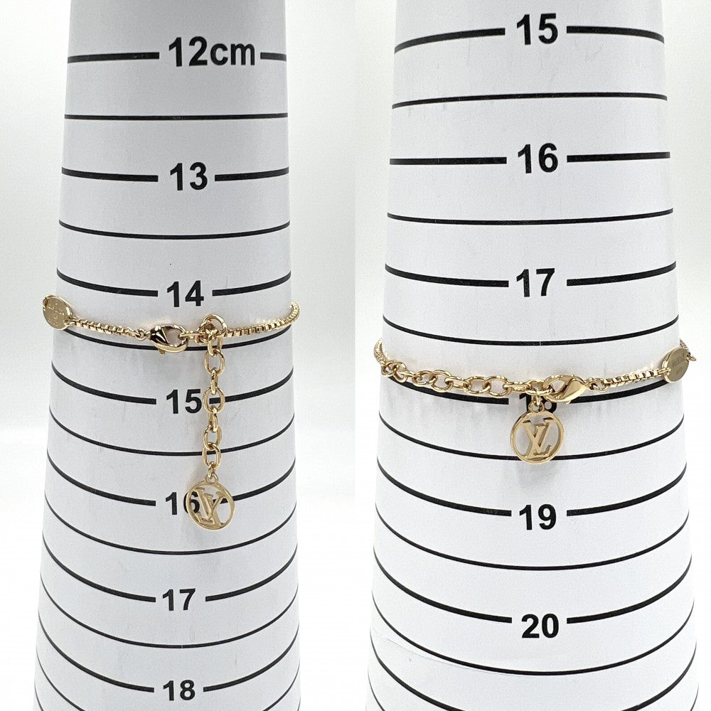 LOUIS VUITTON ルイヴィトン ブレスレット スピーディ パール アクセサリー アクセサリー フェイクパール M68063 ゴールド レディース 約5.4g【中古品】