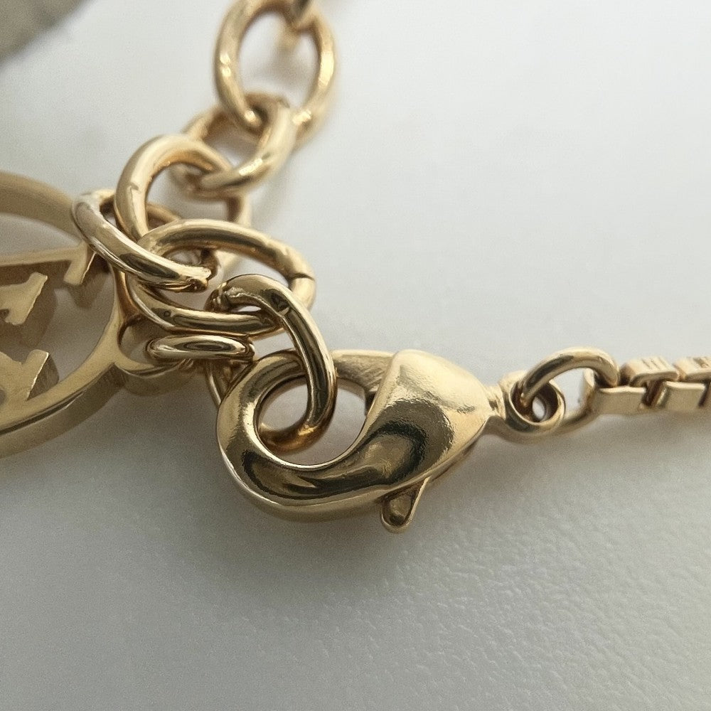 LOUIS VUITTON ルイヴィトン ブレスレット スピーディ パール アクセサリー アクセサリー フェイクパール M68063 ゴールド レディース 約5.4g【中古品】