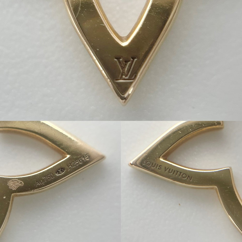 LOUIS VUITTON ルイヴィトン ネックレス ペンダント オンブレ ブロッサム アクセサリー ジュエリー 18金PG Au750 K18ピンクゴールド ダイヤモンド0.1ct Q03083 レディース 約6.2g【中古品】