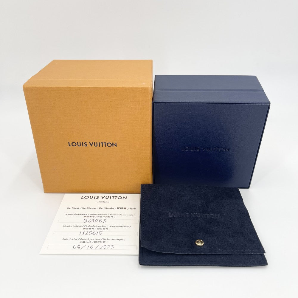 LOUIS VUITTON ルイヴィトン ネックレス ペンダント オンブレ ブロッサム アクセサリー ジュエリー 18金PG Au750 K18ピンクゴールド ダイヤモンド0.1ct Q03083 レディース 約6.2g【中古品】