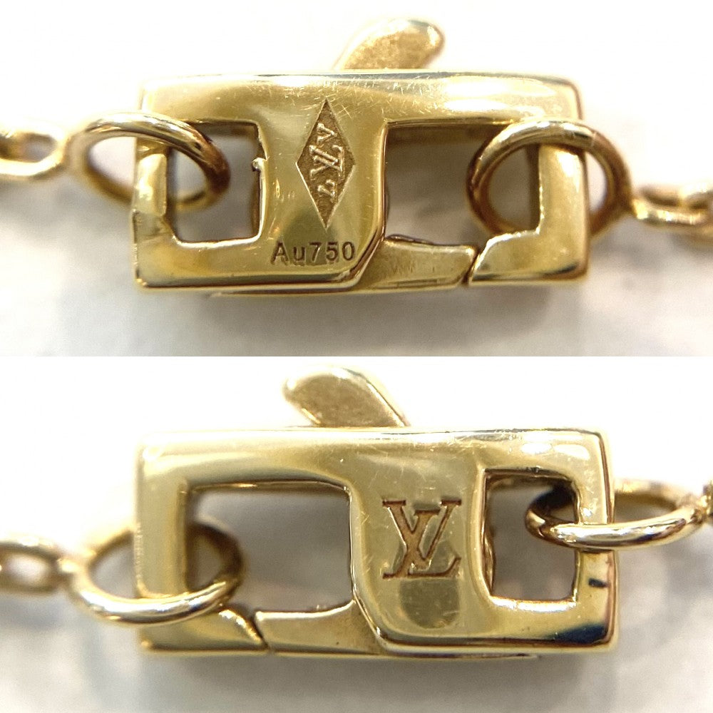 LOUIS VUITTON ルイヴィトン ネックレス モノグラム イディール　パンピーユ ブロッサム LV アクセサリー 18金WG PG YG K18ホワイトゴールド K18ピンクゴールド K18イエローゴールド ダイヤモンド ゴールド レディース 約10.5g【中古品】