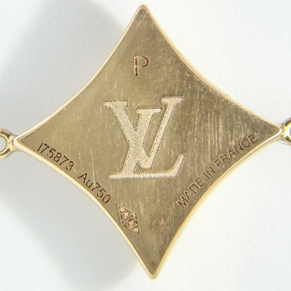 LOUIS VUITTON ルイヴィトン ブレスレット スター ブロッサム BB アクセサリー ジュエリー Au750 18金PG K18ピンクゴールド ダイヤモンド0.04ct Q95538 ゴールド レディース 約3.0g【中古品】