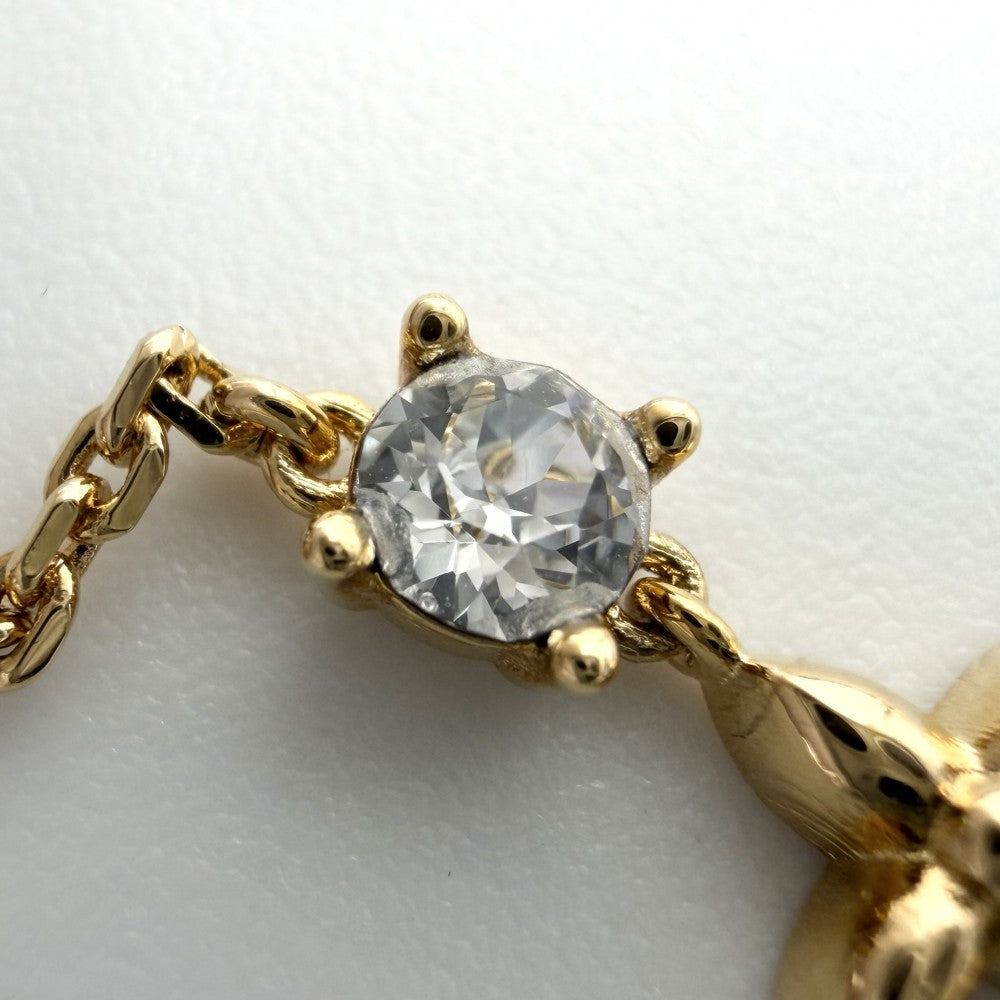 LOUIS VUITTON ルイヴィトン ブレスレット プティ ルイ アクセサリー M00374 ゴールド レディース 約2.5g【中古品】