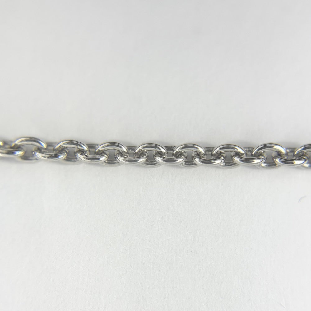 LOUIS VUITTON ルイヴィトン ネックレス エセンシャルV ペンダント アクセサリー メンズ レディース 男女兼用 M63197 シルバー ユニセックス 約9.3g【中古品】