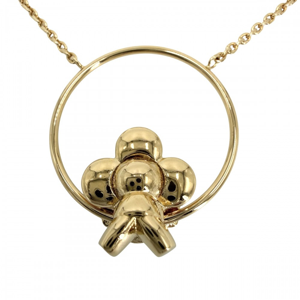 LOUIS VUITTON ルイヴィトン ネックレス ヴィヴィエンヌ ペンダント アクセサリー メンズ レディース M00799 ゴールド ユニセックス 約8.7g【中古品】