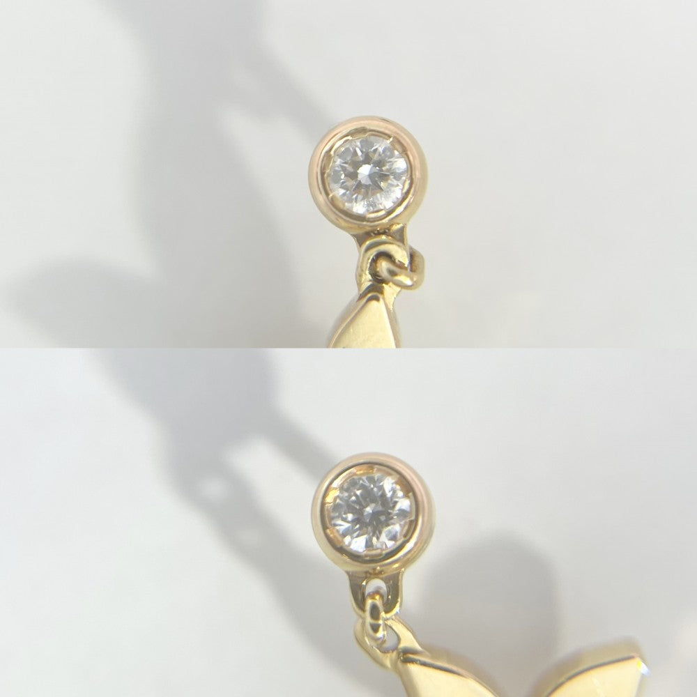 LOUIS VUITTON ルイヴィトン ピアス モノグラムイディール ジュエリー アクセサリー Au750 18金PG K18ピンクゴールド ダイヤモンド Q96169 レディース 約2.2g【中古品】