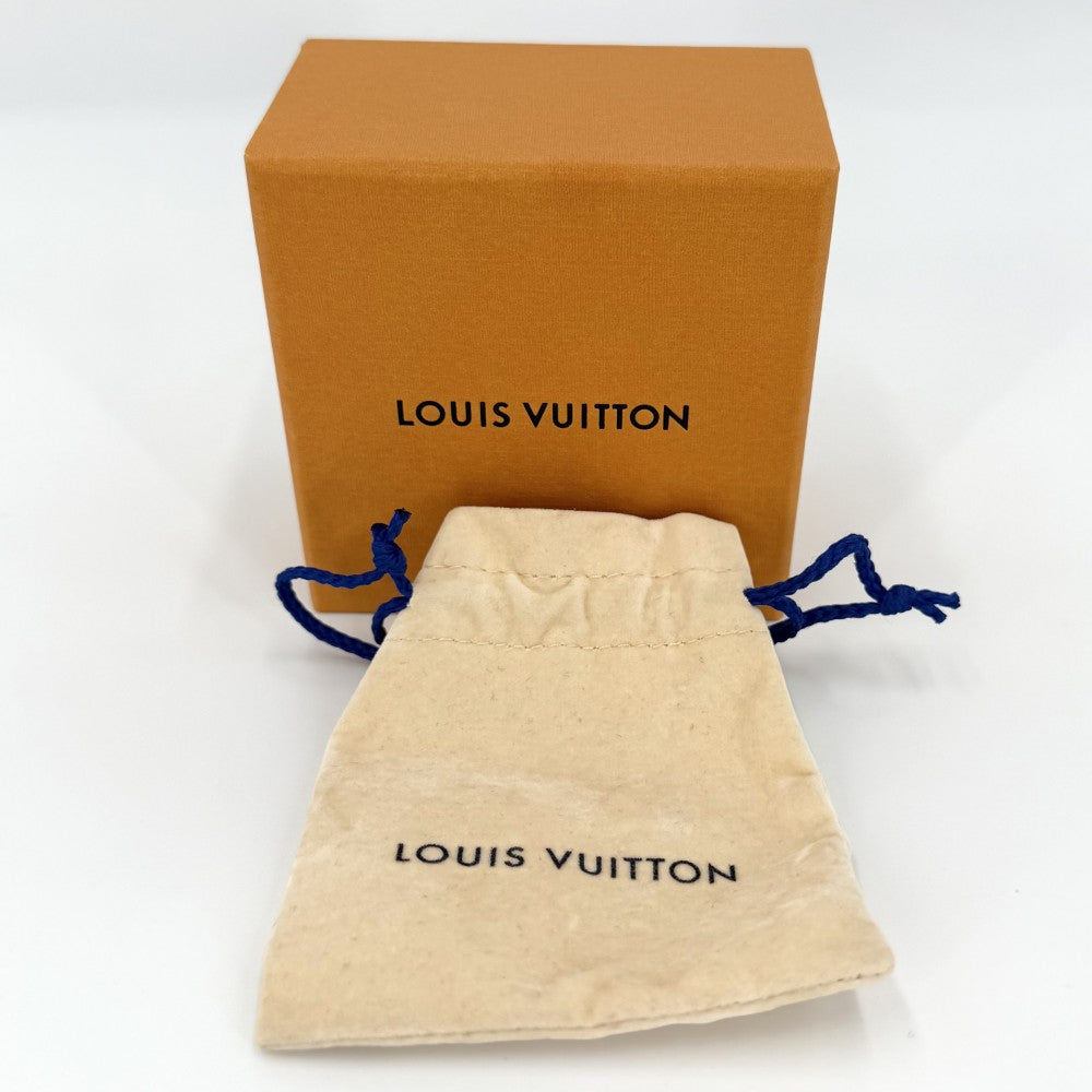LOUIS VUITTON ルイヴィトン ピアス ルイーズ LV サークル アクセサリー M00396 ゴールド レディース 約14.6g【中古品】