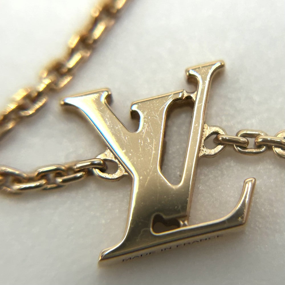 LOUIS VUITTON ルイヴィトン ネックレス ペンダント イディール ブロッサム LV アクセサリー ジュエリー 18金PG Au750 K18イエローゴールド ダイヤモンド0.03ct Q93655 ゴールド ユニセックス 約4.0g【中古品】